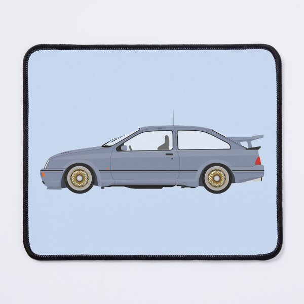Item preview, Sierra RS Cosworth Classic Car 3 door hatchback in Moonstone Blue designed and sold by JHMimaging.