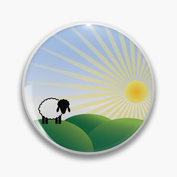 Item preview, Sheep with Sunrise designed and sold by JenzigDesigns.