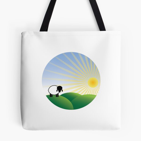 Item preview, Sheep with Sunrise designed and sold by JenzigDesigns.