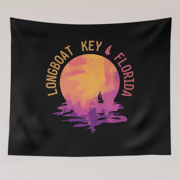 Item preview, This Longboat Key Florida FL Sailboat Nautical Beach designed and sold by smartrocket.