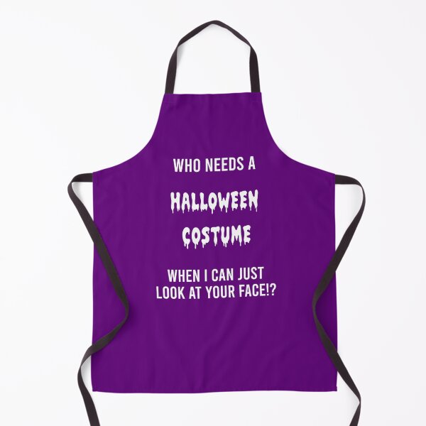 Item preview, Halloween Costume - Just Look At Your Face (White Text) designed and sold by Sketchypenface.