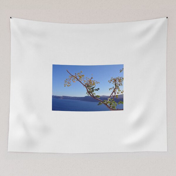 Item preview, Olive tree and the Aegean Sea in Santorini designed and sold by oanaunciuleanu.