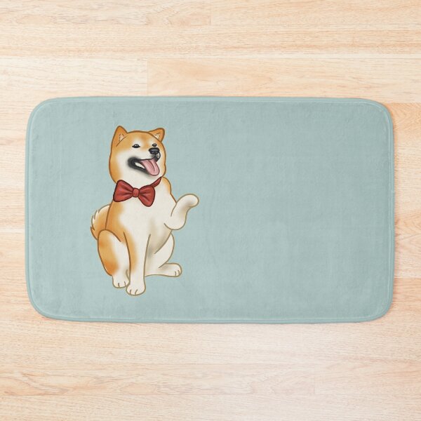 Item preview, Shiba inu with bow tie designed and sold by Milanicole.