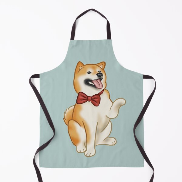 Item preview, Shiba inu with bow tie designed and sold by Milanicole.
