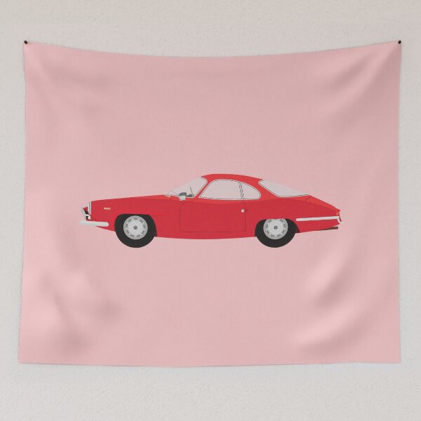 Item preview, Alfa Romeo Giulia Sprint Speciale Classic Car (Red) designed and sold by JHMimaging.