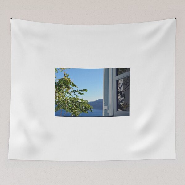 Item preview, Olive tree and the Aegean Sea in Santorini designed and sold by oanaunciuleanu.