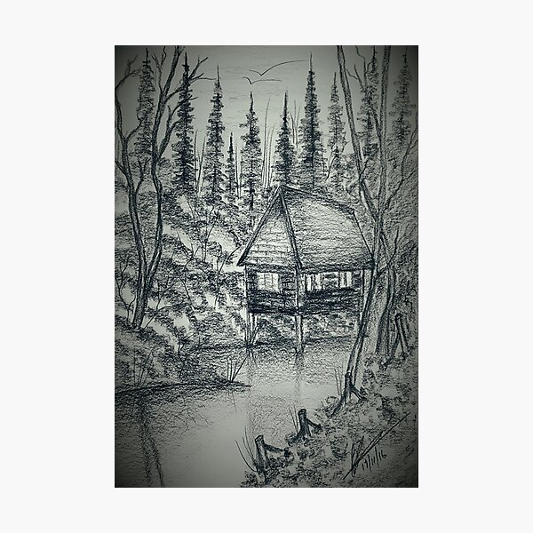 Item preview, Cottage on Water designed and sold by Collin Clarke.