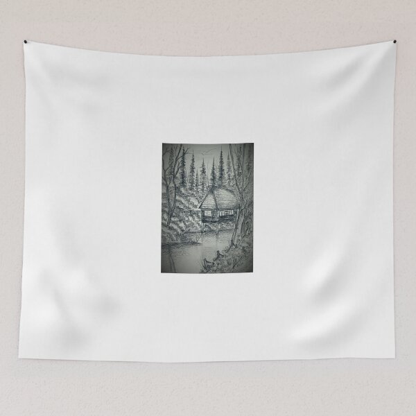 Item preview, Cottage on Water designed and sold by Collin Clarke.