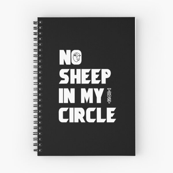 Item preview, No Sheep In My Trust Circle designed and sold by emhoteb.