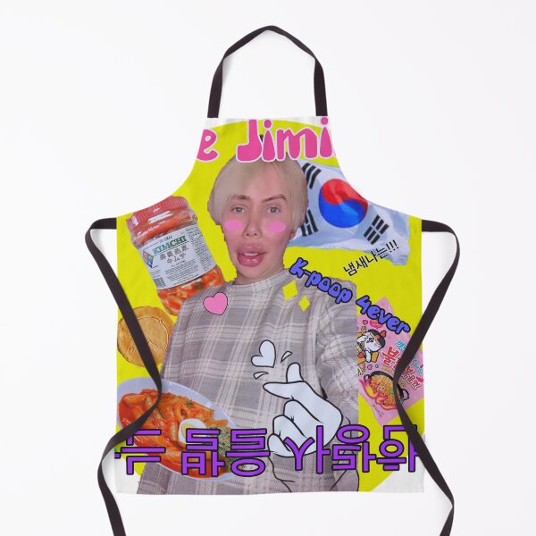 Item preview, jimin k-pop bts korea kawaii kimchi tshirt designed and sold by pompelmo99.