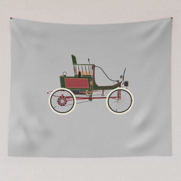 Item preview, 1899 Steam Powered Car (Green) designed and sold by JHMimaging.