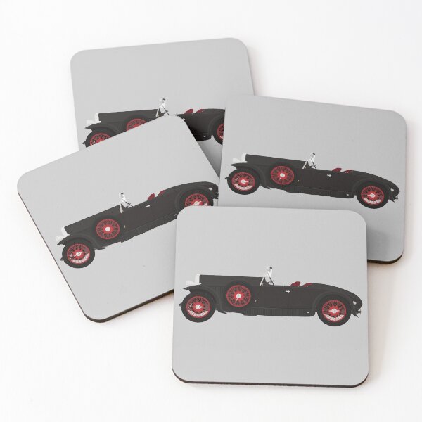 Item preview, Alvis 12/60 'Beetleback' Sports Car (Black)  designed and sold by JHMimaging.
