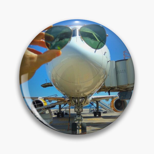 Item preview, Airplane with Sunglasses designed and sold by Aviation Tees.
