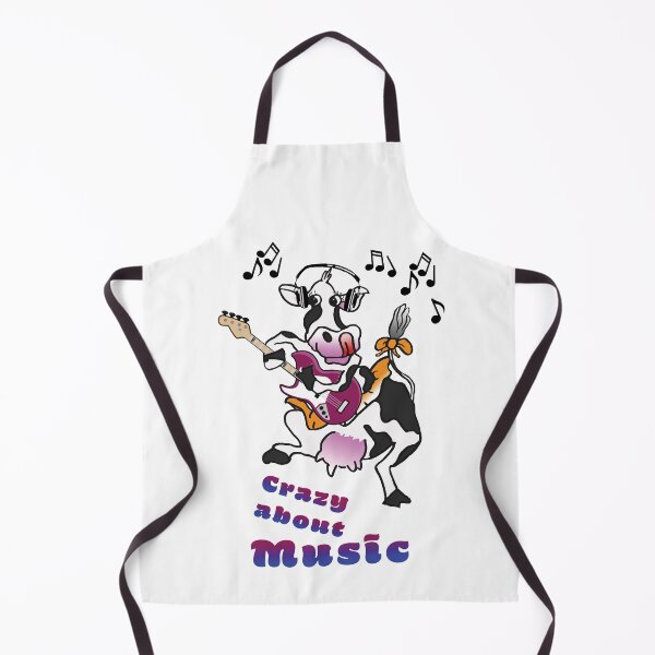 Item preview, Crazy Cow, crazy about Music designed and sold by albadawnart.