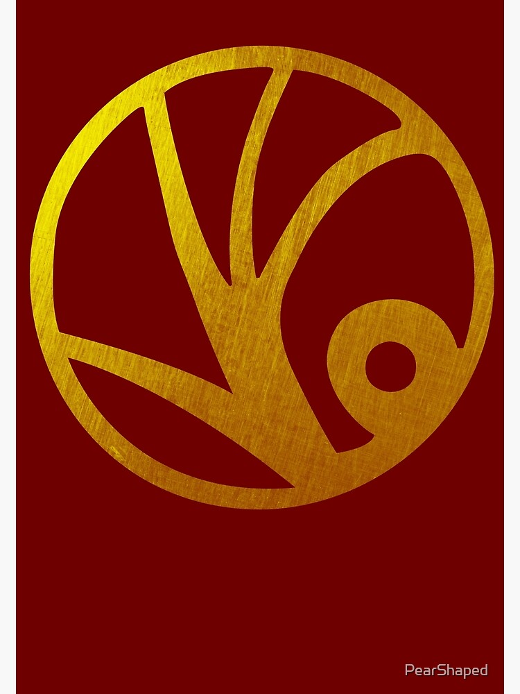 "A Series of Unfortunate Events Spyglass Logo (V.F.D.)" Art Print for