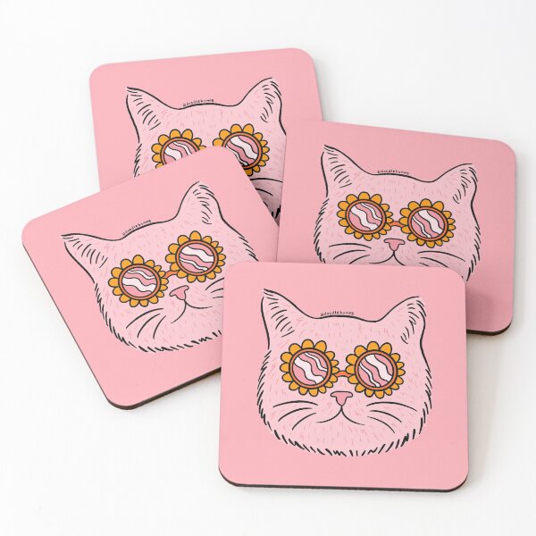 Item preview, Groovy Cat designed and sold by doodlebymeg.