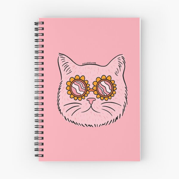 Item preview, Groovy Cat designed and sold by doodlebymeg.