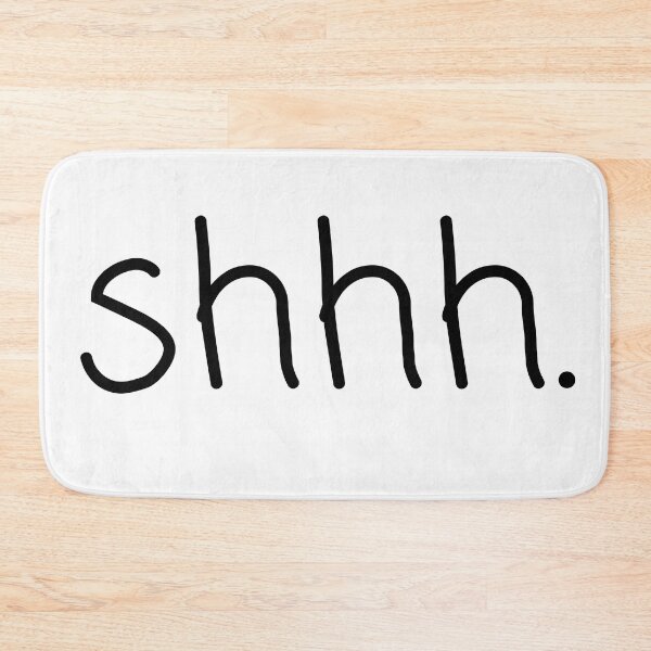 Item preview, Shhh. designed and sold by propermintmcr.