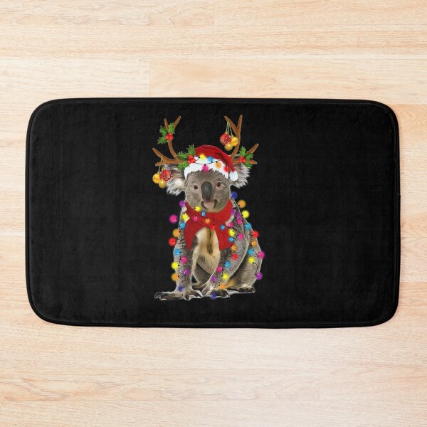 Item preview, Koala Dog Gorgeous Reindeer Christmas Lights Tree Scarf Xmas Santa Claus designed and sold by louloapadilla.