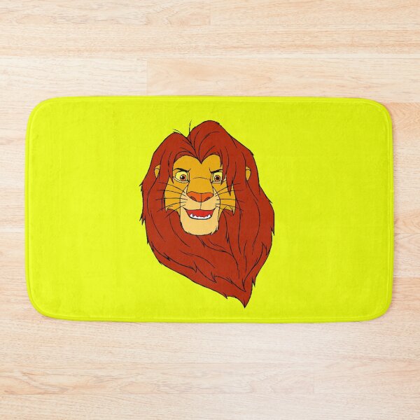 Item preview, happy simba lion cartoon designed and sold by KnitNknot.