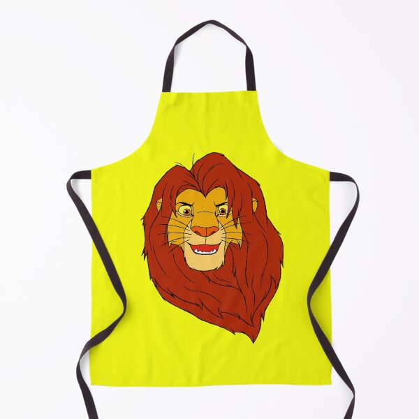 Item preview, happy simba lion cartoon designed and sold by KnitNknot.