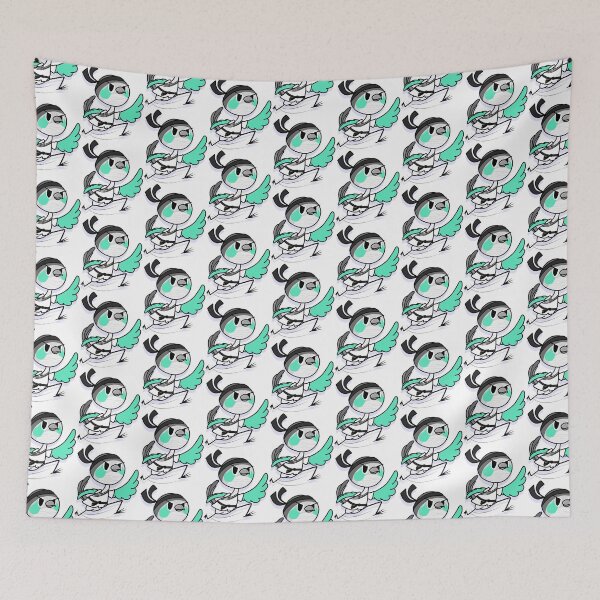 Item preview, Ari The Ninja Bird   designed and sold by AYbesClothing.