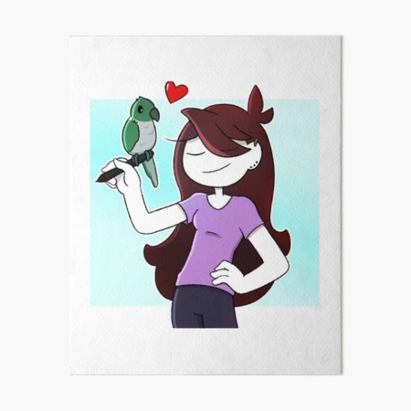 jaiden animations Art Board Print for Sale by Design_ Mart