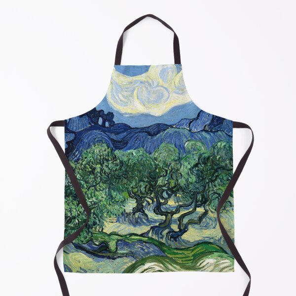 Item preview, Vincent van Gogh's Olive Trees with the Alpilles in the Background designed and sold by MotivationStar.