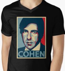 Cohen T-Shirt mit V-Ausschnitt für Männer