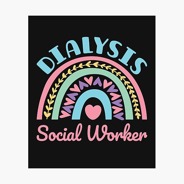 Item preview, Dialysis Social Work Renal Social Work Rainbow designed and sold by jaygo.