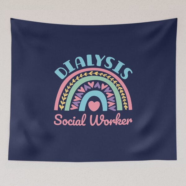 Item preview, Dialysis Social Work Renal Social Work Rainbow designed and sold by jaygo.