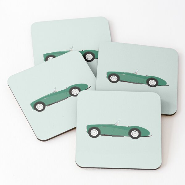 Item preview, Austin Healey 100/4 Sports Classic Car (Spruce Green) designed and sold by JHMimaging.