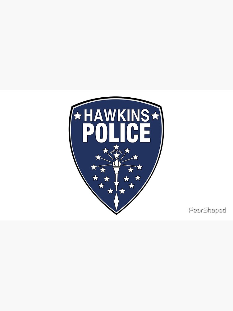 Thumbnail 7 of 7, Cap, Stranger Things - Hawkins Police Department designed and sold by PearShaped.