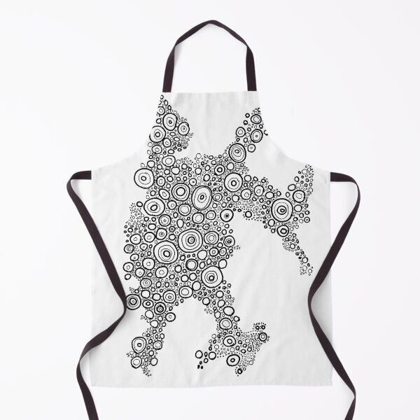 Item preview, Circles Line Art Ink Illustration designed and sold by Harriet Linton.