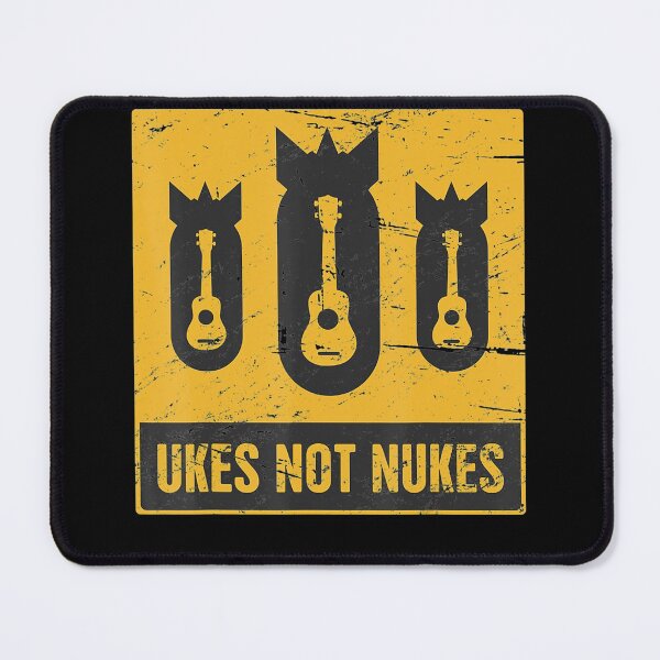 Item preview, UKES NOT NUKES Ukulele designed and sold by HanHeinze.