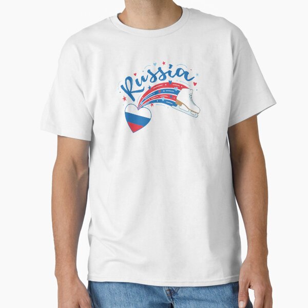 Item preview, Russian Figure Skating (white background) designed and sold by TripleTriple.