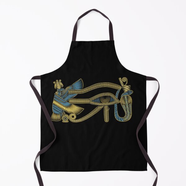 Item preview, Gold blue Eye of Ra with bird and snake  designed and sold by hockeng.