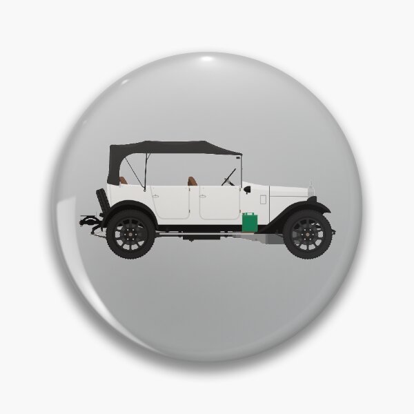 Item preview, Austin 12/4 Tourer 'Clifton' with roof up (White) designed and sold by JHMimaging.