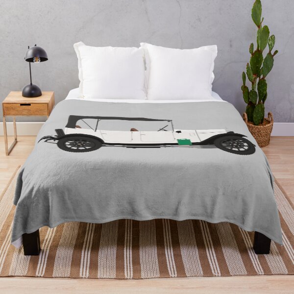 Item preview, Austin 12/4 Tourer 'Clifton' with roof up (White) designed and sold by JHMimaging.