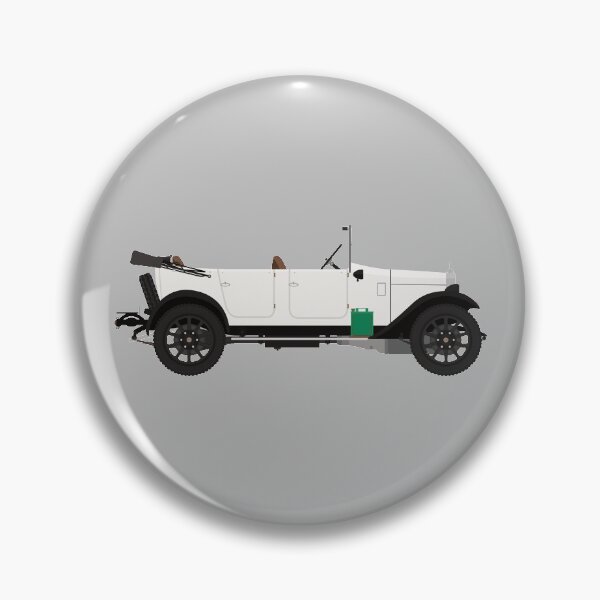 Item preview, Austin 12/4 Tourer 'Clifton' with roof down (White) designed and sold by JHMimaging.