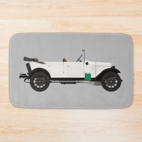 Item preview, Austin 12/4 Tourer 'Clifton' with roof down (White) designed and sold by JHMimaging.