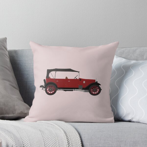 Aperçu de l'œuvre Austin 12/4 Tourer 'Clifton' avec toit ouvrant (rouge) créée et vendue par JHMimaging.