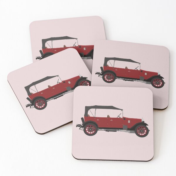 Item preview, Austin 12/4 Tourer 'Clifton' with roof up (Red) designed and sold by JHMimaging.