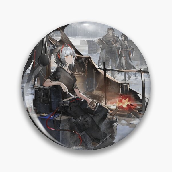 Item preview, Fugue W Skin - Arknights stickers designed and sold by MagicalFish.