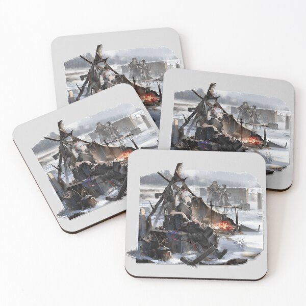 Item preview, Fugue W Skin - Arknights stickers designed and sold by MagicalFish.