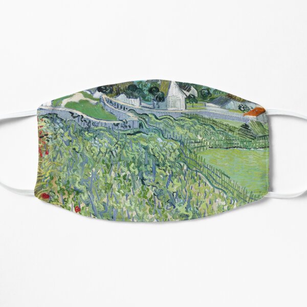 Vincent van Gogh's Vineyards at Auvers Flat Mask