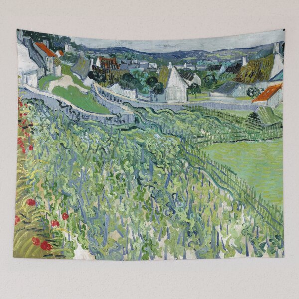 Item preview, Vincent van Gogh's Vineyards at Auvers  designed and sold by MotivationStar.