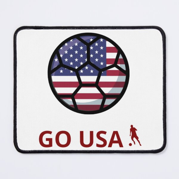 Item preview, SOCCER - GO USA! - CHEER AND SUPPORT designed and sold by MrCreativeArts.
