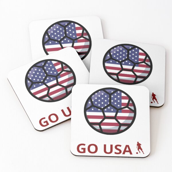 Item preview, SOCCER - GO USA! - CHEER AND SUPPORT designed and sold by MrCreativeArts.