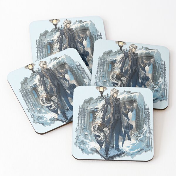 Item preview, Winter SilverAsh Skin - Arknights stickers designed and sold by MagicalFish.